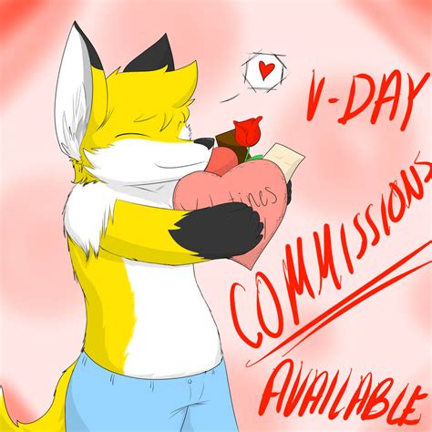 Valentines Commissions Are Available By Pingthehungryfox On Deviantart
