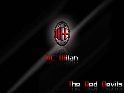 The logo used today represents the club colours and the flag of milan, together with the acronym acm at the top and the foundation year of 1899 at the bottom. Logo Ac Milan Wallpapers 2016 - Wallpaper Cave