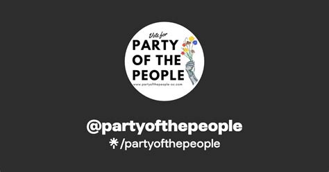 Partyofthepeople Instagram Facebook Linktree