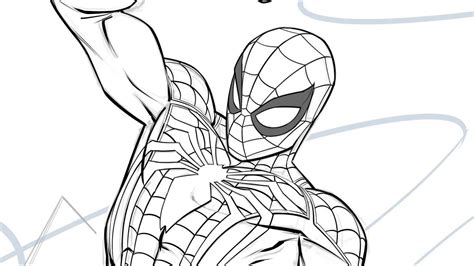 Spider Man Ps4 Coloring Page Spiderman In The City Coloring Pages