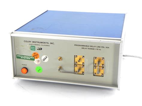 Colby Pdl30a Delay Line Variable Global Test Equipment
