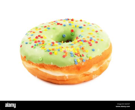 Donut White Background Hi Res Stock Photography And Images Alamy
