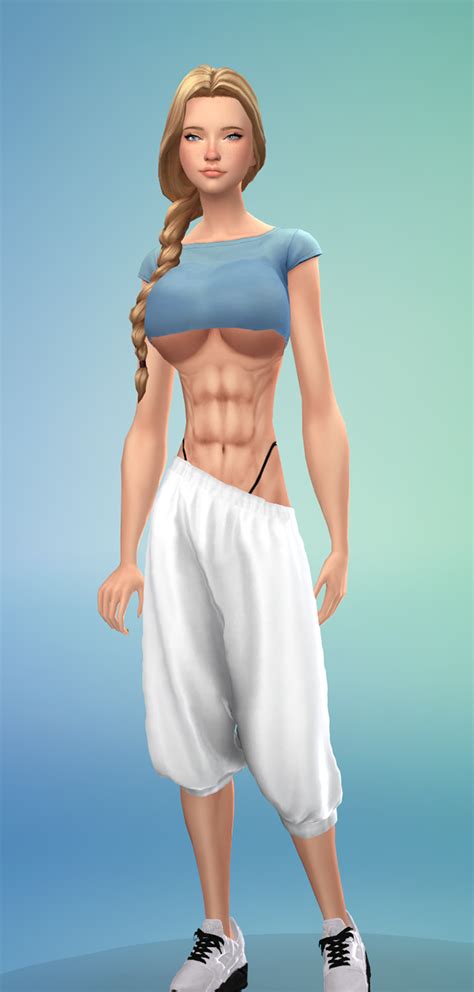 Better Abs And Muscles Overall Skin Overlay For Females