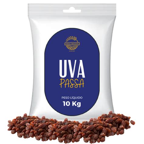Uva Passa 10kg Cereal Crocante