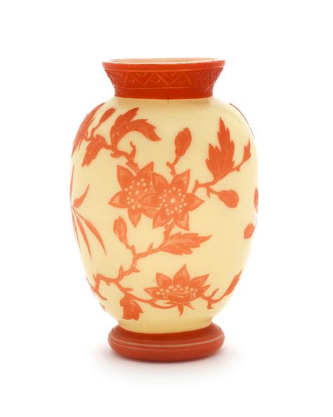 Bonhams A Stevens And Williams Dolce Relievo Cameo Glass Vase Circa 1885