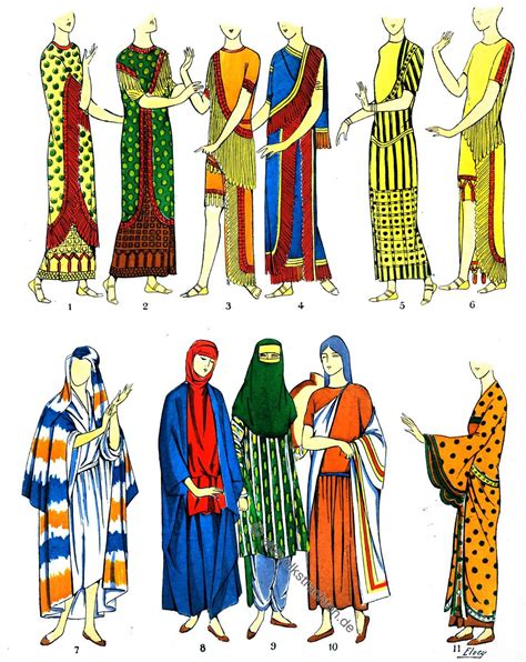 Assyrien Mesopotamien Kleider M Ntel Und Schals Antike Kost Me