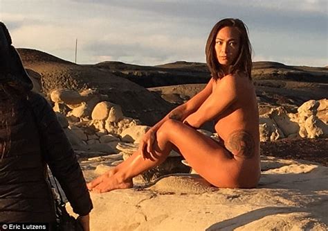 Mma S Michelle Waterson Nude For Espn Body Issue Daily Mail Online
