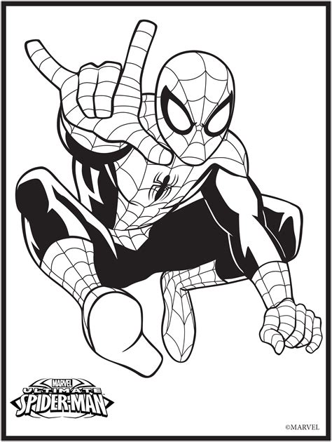 Marvel Coloring Pages Free Coloring Home
