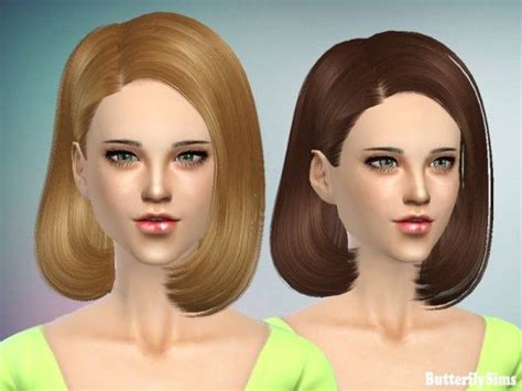 Butterflysims B Flysims Hair 150 No Hat • Sims 4 Downloads The Sims 4
