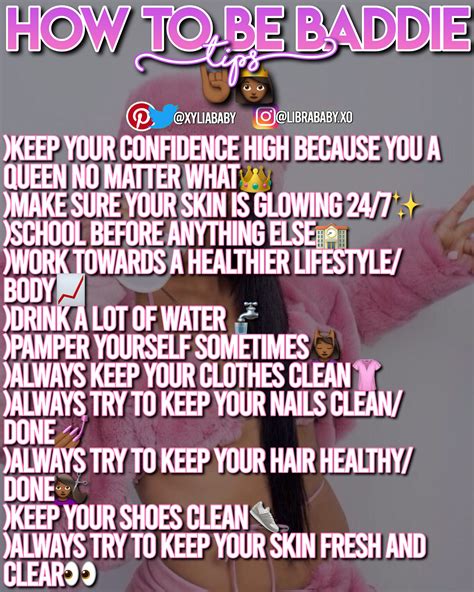 Pin By B1111 On Improve Glow Up Refocus Move Forward Baddie Tips