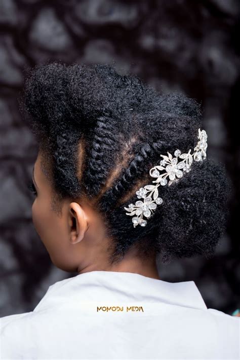 How To Style Bridal Natural Hair A Nigerian Naturalista S Bridal Hair Inspiration