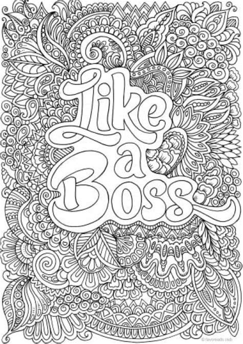 Printable paint by number style blank colouring page, abstract forest. FREE Adult Coloring Pages: 35 Gorgeous Printable Coloring ...