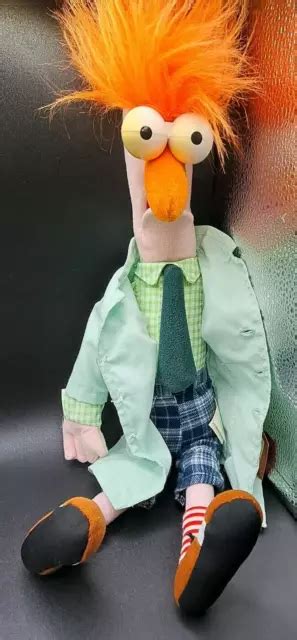 The Muppets Show Beaker Plush Doll Toy 18 Sababa Toys Jim Henson 2003