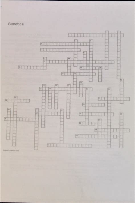 When patients receive poor assistance from their doctor's answering program, it reflects poorly relating to the practice. Genetics Review Crossword