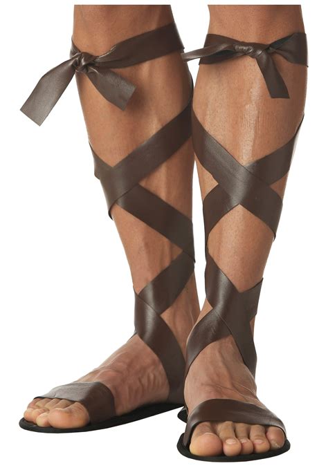 Ancient Warrior Sandals Roman Soldier Costume Accessories