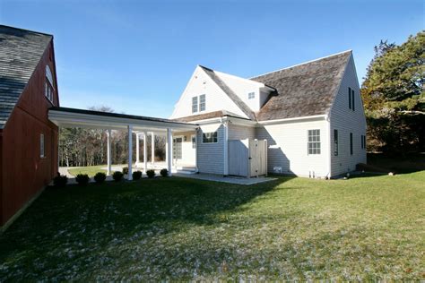 The Connected Farm House To Barn By Breezeway To The Barn Cape Style