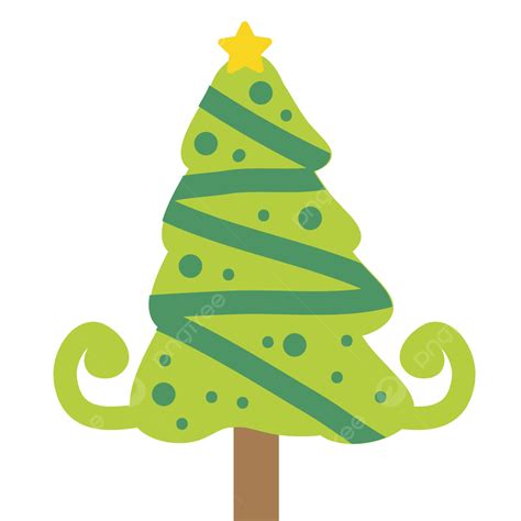Green Christmas Tree Vector Design Images Vector Green Christmas Tree