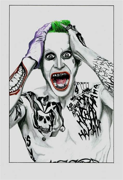 Deuxième Portrait Le Joker Jared Leto