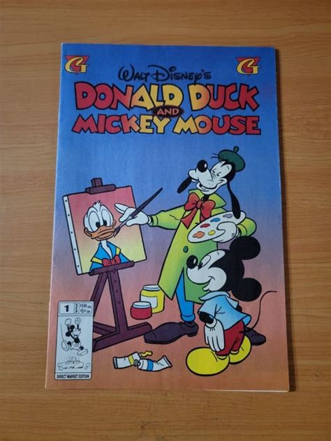 Donald Duck And Mickey Mouse 1 ~ Near Mint Nm ~ 1995 Gladstone Comics