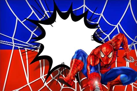 Pin de patricia medina en Hombre araña | Invitacion de ...