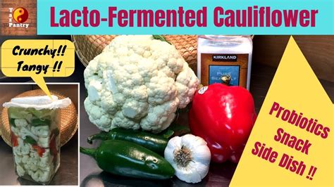 We did not find results for: Lacto Fermented Cauliflower | Probiotic Pickles Crunchy ...