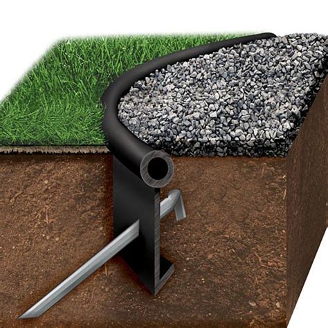Mark out the perimeter of the area where you want your landscape edgers to go, using a garden hose—it's flexible and easy to adjust while you're visualizing the edge of your planting. Landscape Borders - Chatham Property Maintenance