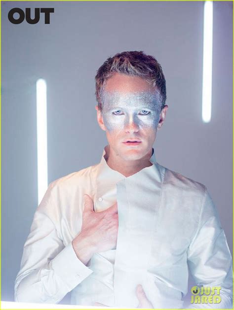 neil patrick harris shirtless and covered in glitter for out mag photo 3069943 magazine