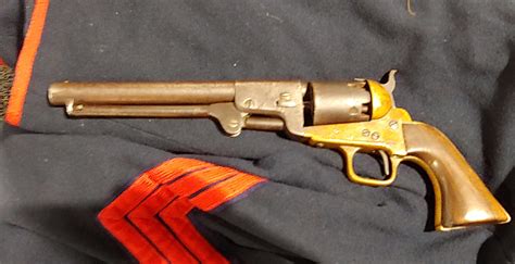Rare Civil War Confederate Griswold And Gunnison Revolver Texas