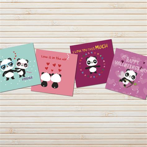 Sustainable Bamboo Greeting Cards By Panda Joy