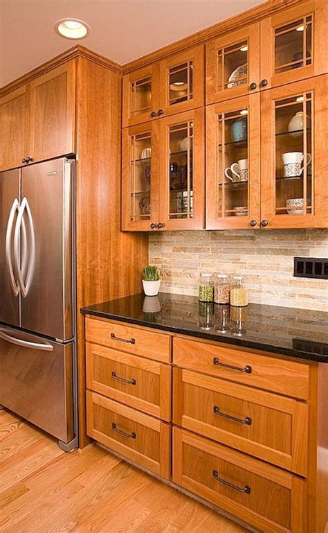 Since the 1800s a ceiling clothes airer or shelia maid would be a common sight in any kitchen, scullery or laundry and. 100+ Best Oak Kitchen Cabinets Ideas Decoration For Farmhouse Style | Craftsman kitchen, Kitchen ...