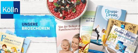 Mags papiermodelle / card models. Bei Kölln gratis Rezeptbroschüren bestellen