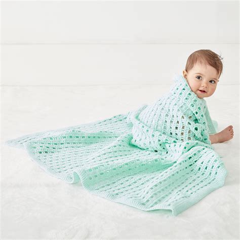 Bernat Crochet Happy Baby Blanket Yarnspirations
