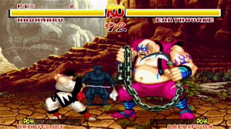 Samurai Shodown Neo Geo Aes Gameplay Youtube