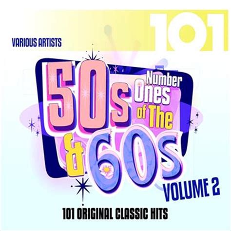101 Number 1s Of The 50s And 60s Vol 2 Various Cd