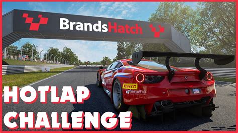 Brands Hatch Hotlap Challenge Assetto Corsa Competizione Youtube