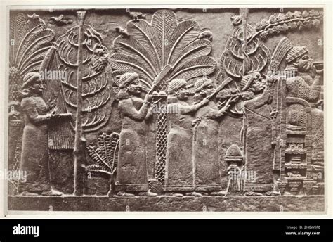Assyrian Artifact No British Museum London England