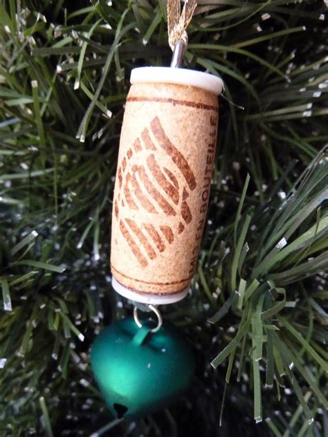 These diy ideas will keep the kiddos busy. Recycled wine cork Christmas bell ornament tutorial | Wine ...