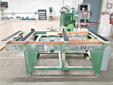 Cnc technology integration to highlight mexican woodworking fair. Used Ruvo Model # 9715s Door Lite Router, Woodworking ...