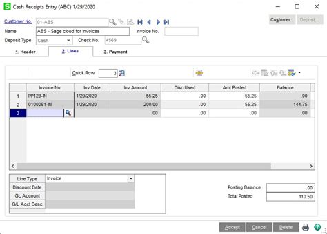 How To Apply Prepayment To An Invoice In Sage 100 Erp Gumu