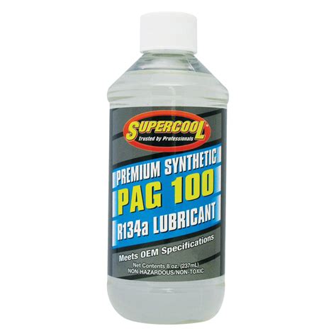 Supercool P100 8 Super Premium Pag 100 R134a Refrigerant Oil 8 Oz 10