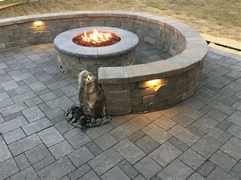 Outdoor Living Designfire Pit And Water Fountain Outdoor Living