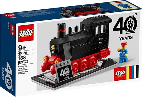 Lego 40370 Lokomotive Zug Eisenbahn 40 Jahre Jubiläum Exklusiv
