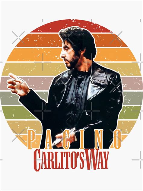 Carlitos Way Classic Man Sticker For Sale By Mazzocko Redbubble
