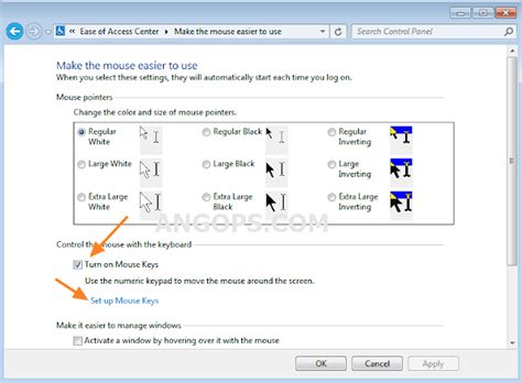 Bagaimana anda dapat menggerakan kursor pointer anda? Cara menggerakan Kursor Mouse dengan keyboard