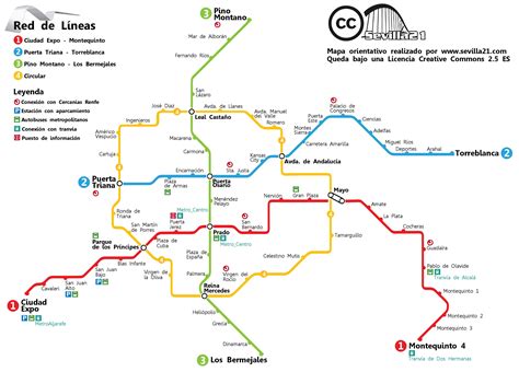 Sevilla In Spain Map Sevilla Map Detailed City And Metro Maps Of