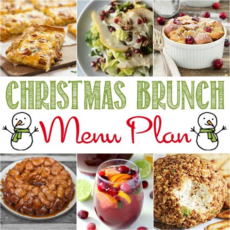 Like any good southern thanksgiving dinner, we included soul food classics like collard greens, buttermilk biscuits, and even a southern thanksgiving turkey. Christmas Brunch Menu Plan - Around My Family Table