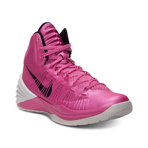 Nike Hyperdunk Basketball Sneakers In Pink For Men Pinkmetallic