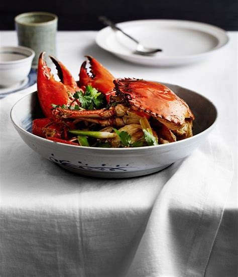 Sautéed mud crab with ginger and spring onion (keong chung hai) recipe by Flower Drum | Recipe ...