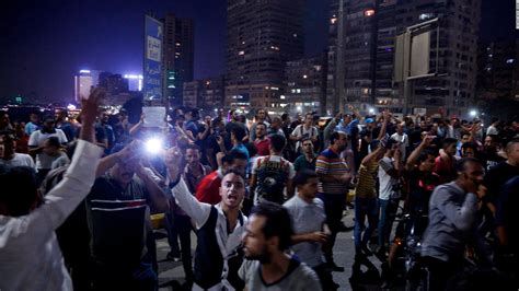 Egyptians Demand Sisi Get Out In Rare Anti Government Protests Cnn