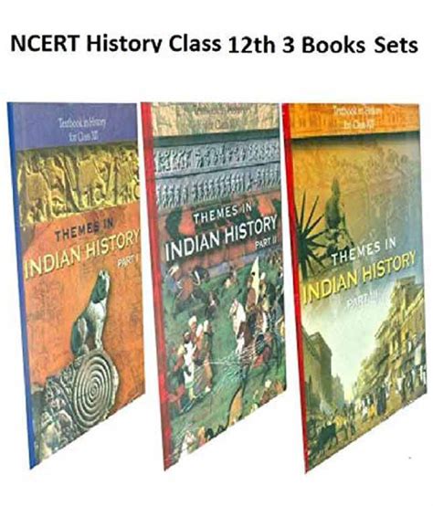 Ncert Class 12th History English Medium 3 Books Sets Paperback Ncert